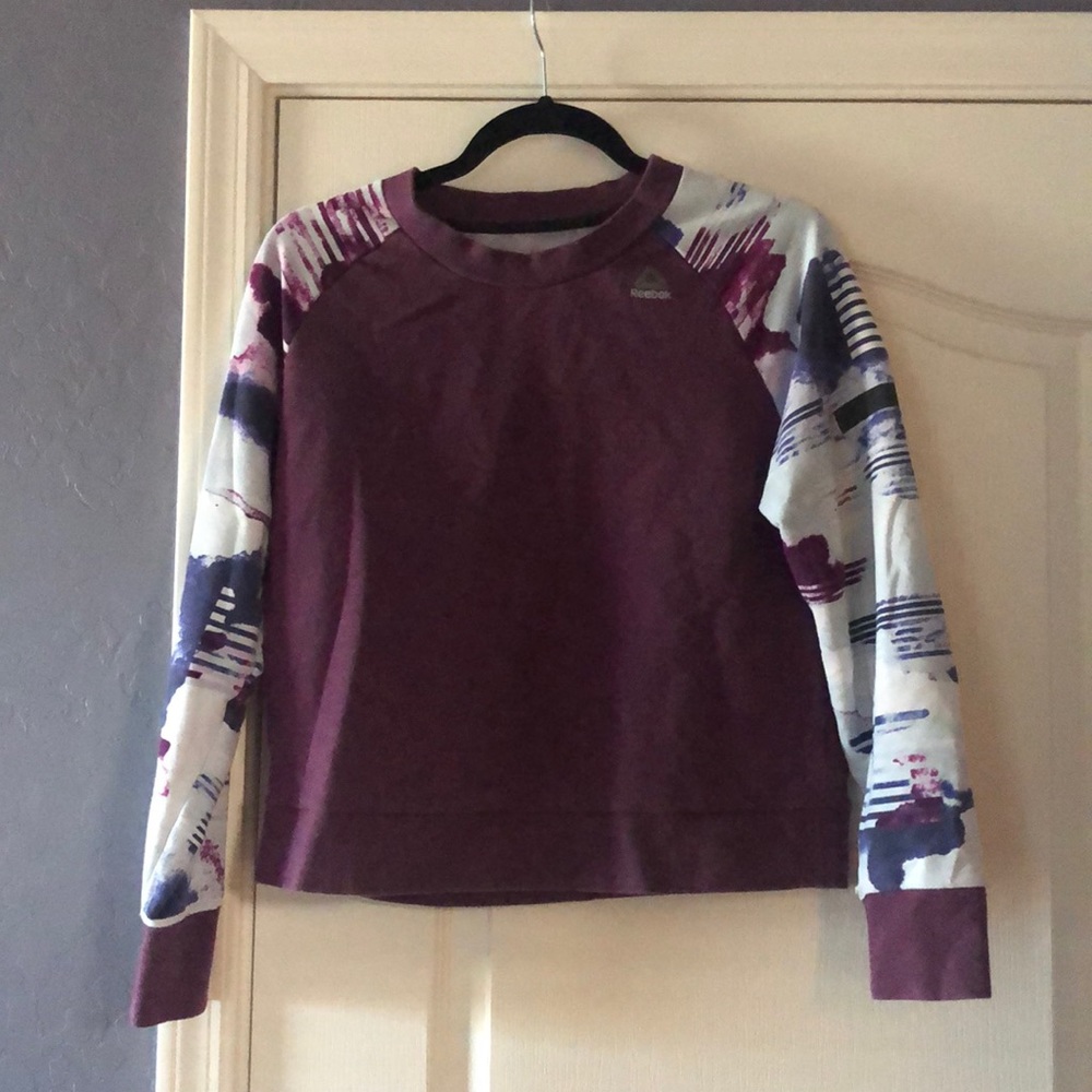 Reebok cropped sweater